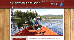 Desktop Screenshot of cumberlands-campsite.com